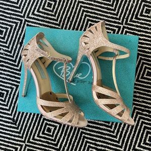 Betsey Johnson Champagne heels